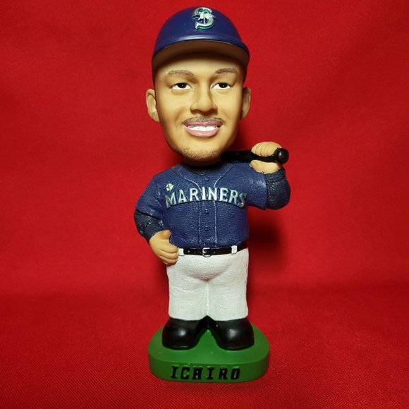 Bobble Head Doll ichiro Suzuki Seattle Mariners Bobbie Dobbie - Picture 7 of 14